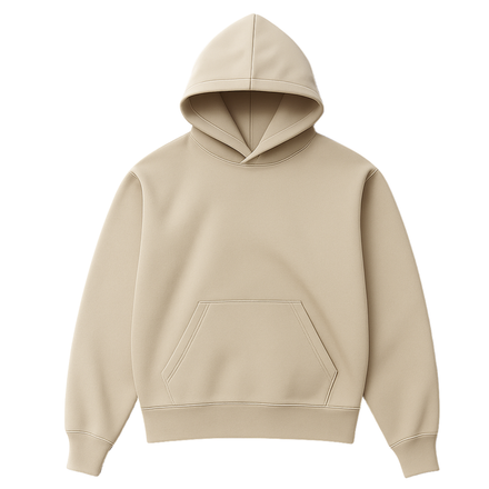 BLANK HOODIE - STONE