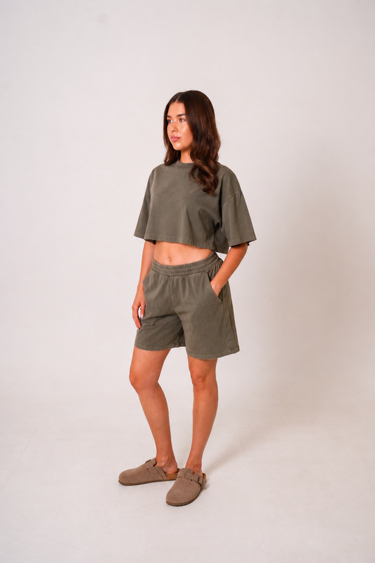 Boxy Cropped T-shirt