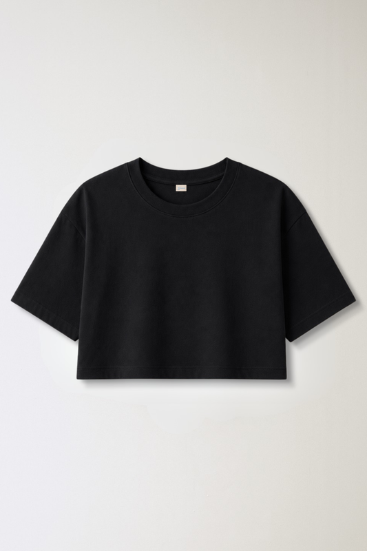 Boxy Cropped T-shirt